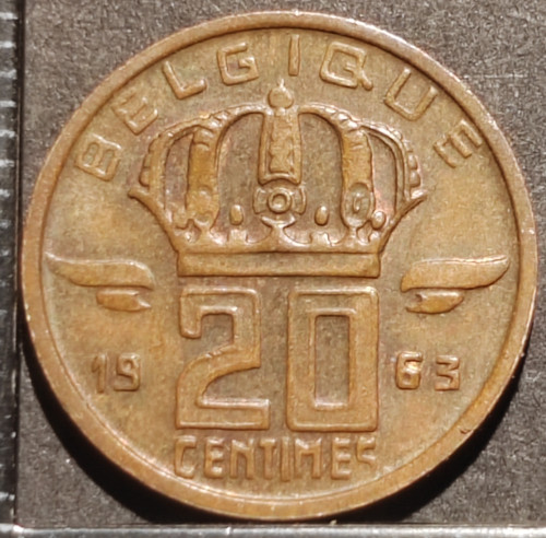 Centimes français 1963 - 20,