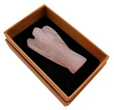 Angelo custode quarzo rosa, 5