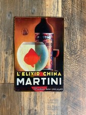 Insegna in metallo Martini