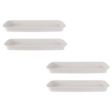 4 Pcs Fioriere Rettangolari Vassoio Per L'acqua Del Vaso Della Pianta