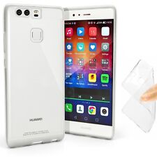 COVER CUSTODIA SLIM PER HUAWEI P9 LITE  P9 PLUS P9 MORBIDA TRASPARENTE SOTTILE