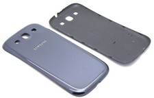 2 x copri batteria originale Samsung Galaxy S3 GT-i9300 i9305 4G back cover guscio posteriore