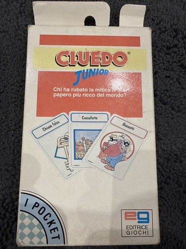 Vintage mini cluedo disney - cluedo,