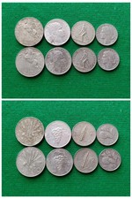 Repubblica italiana.1/2/5/10 LIRE ANNO 1948/49/50. BB+/SPL.conservazione come da