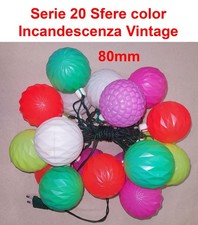 Luci di Natale Serie 20 Sfere