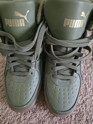 Sneakers alte uomo puma verde - sneakers,