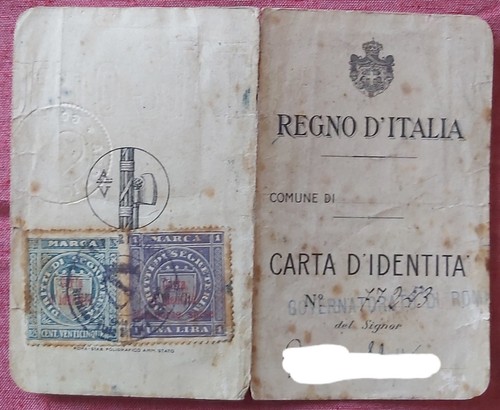 Regno italia carta d - italia,