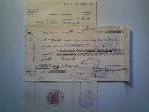 Fattura fratelli castgnone - fattura,