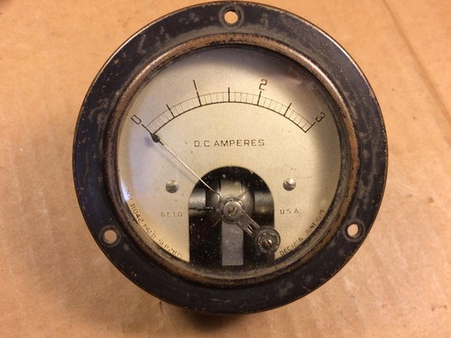 Antico misuratore ampere co - ge,