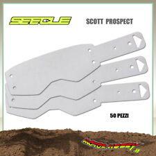 50 PEZZI LENTI A STRAPPO TEAR OFF SEECLE COMPATIBILI SCOTT PROSPECT E FURY
