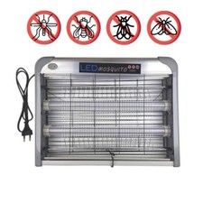 ZANZARIERA ELETTRICA AMMAZZA ZANZARE MOSCHE INSETTI CASA UFFICIO 2 LAMPADE