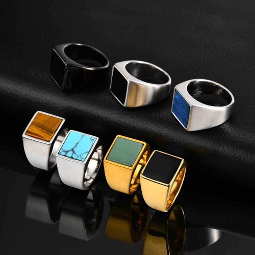 Anello quadrato acciaio inox