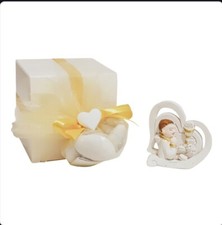 bomboniera COMUNIONE icona Religiosa  Calice Cuore Bimbo Preghiera Croce Libro