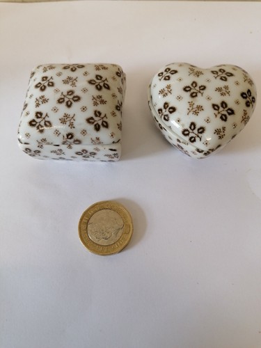 Miniature porcelain trinket - miniature,