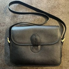 Borsa a tracolla Saint Laurent borsa YSL Cassandra in pelle nera autentica