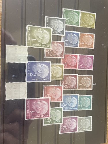 Germania 1954 heuss incl - germania,