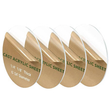 4 Pezzi 1/8" Foglio di