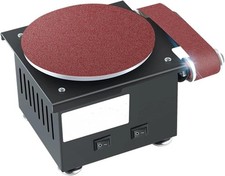 Levigatrice da tavolo a disco ed a nastro