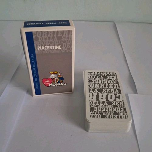 Modiano placèntine carte - modiano, con