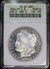1880/79-S $1 Morgan Silver