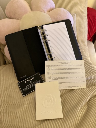 Agenda chanel nera - agenda,