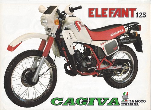 Cagiva elefant 125 - cagiva, più
