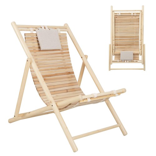 Poltrona sdraio legno - a,