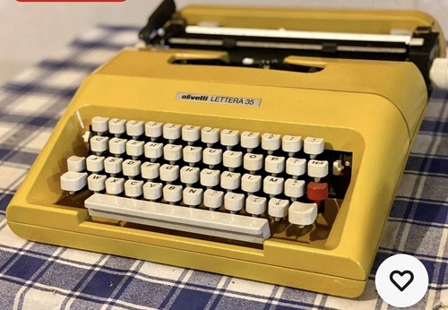 Macchina scrivere olivetti - scrivere,