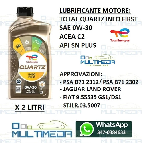 Litri olio motore - lt,