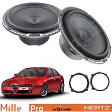 Hertz MP 165.3 Kit 2 Woofer Casse Altoparlanti Anteriori Alfa Romeo 159