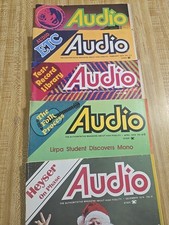 Lot of 5 Audio Magazine 1974