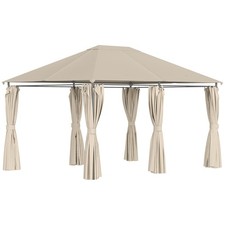 Gazebo Da Giardino 4x3m Con 6