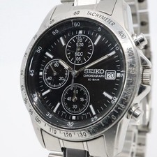 Orologio Seiko Spirit Cronografo Uomo Acciaio Inox Tachimetro Quarzo