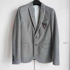 GIACCA BLAZER GRIGIO CHIARO