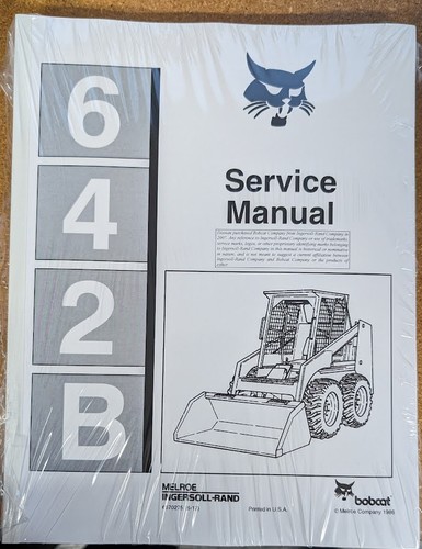 Bobcat 642b skid steer loader - steer,