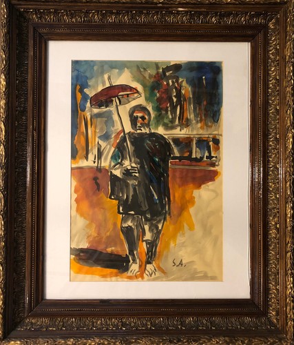 Vecchio disegno a pastello - ,