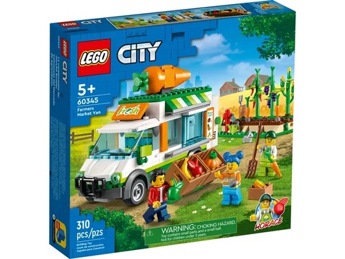 Lego city farmers market van - city:,