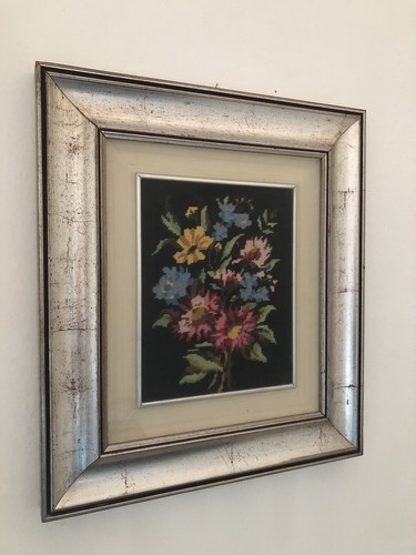 Quadro vintage ricamo - quadro, mezzo