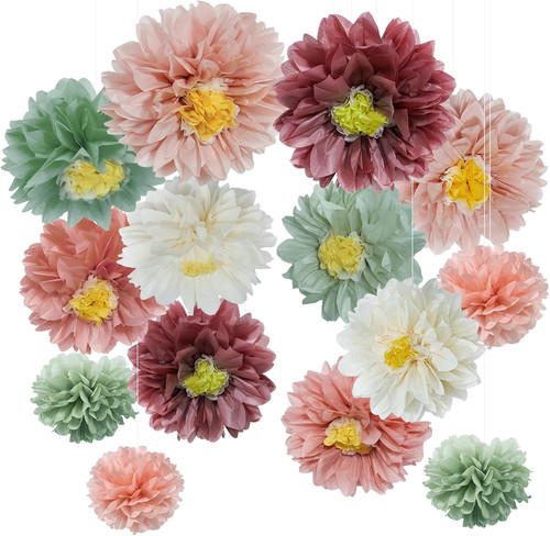 Fiori carta decorazioni - di, carta,decorazioni