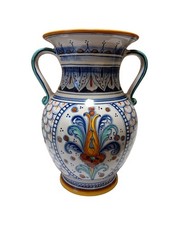 Vaso ceramica con due - vaso, in