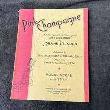 Pink Champagne Vocal Score