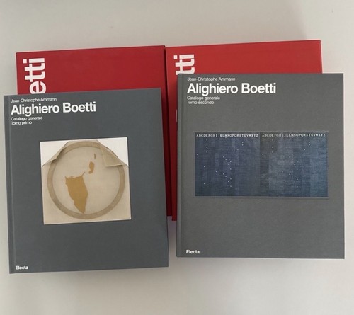 Alighiero boetti catalogo - alighiero,