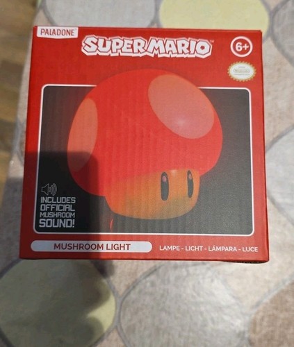Lampada super mario fungo - lampada,
