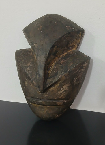 Antica maschera africana - africana, in