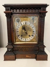 Beautiful Antique Victorian 'Winterhalder & Hofmeier' Mantel Clock - Working