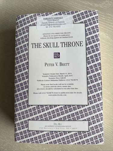 The skull throne - the,