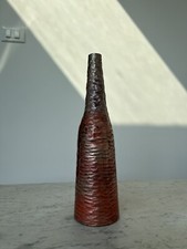 BOTTIGLIA IN SMALTO 60s PAOLO DE POLI GIO PONTI ITALIAN DESIGN SIGNED OLD ENAMEL