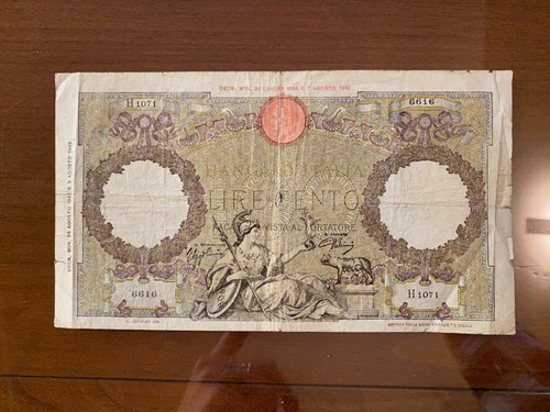 Regno italia banconota lire - d',
