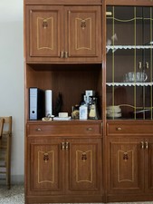 Credenza anni '60 colo noce scuro