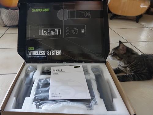 Shure slxd4 sm58 voce - shure,